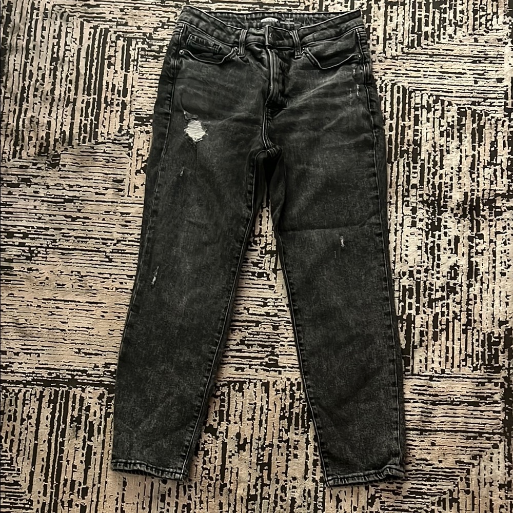 Old Navy Black Straight Leg Jeans for Women